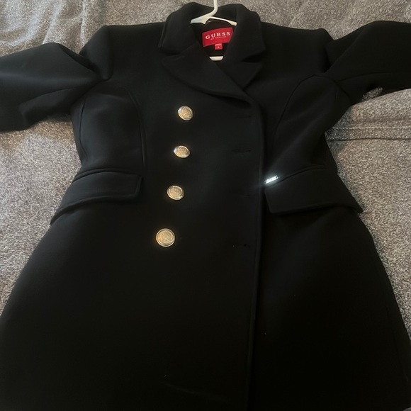 Guess Jackets & Blazers - Black Coat fancy by Guess Los Angeles